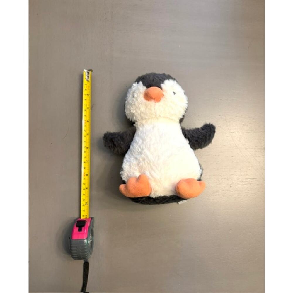 Jellycat Peanut Penguin Plush Medium 9" Authentic Stuffed Animal Toy Grey White - Picture 13 of 13